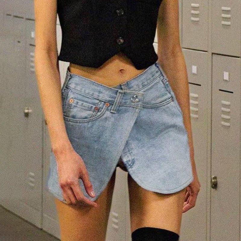 Fashionsarah.com Denim Mini Skirt