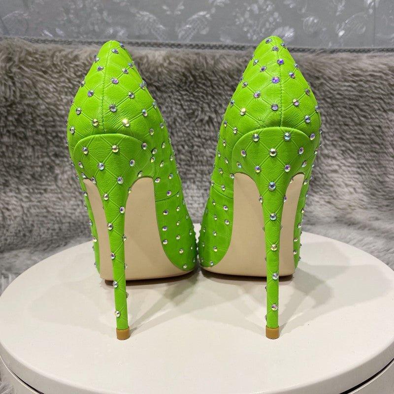 Fashionsarah.com Rhinestones Stiletto Heels