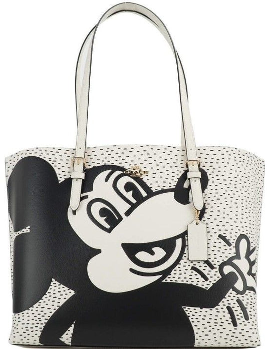 Fashionsarah.com Fashionsarah.com COACH Mickey Mouse  Shoulder Tote Bag