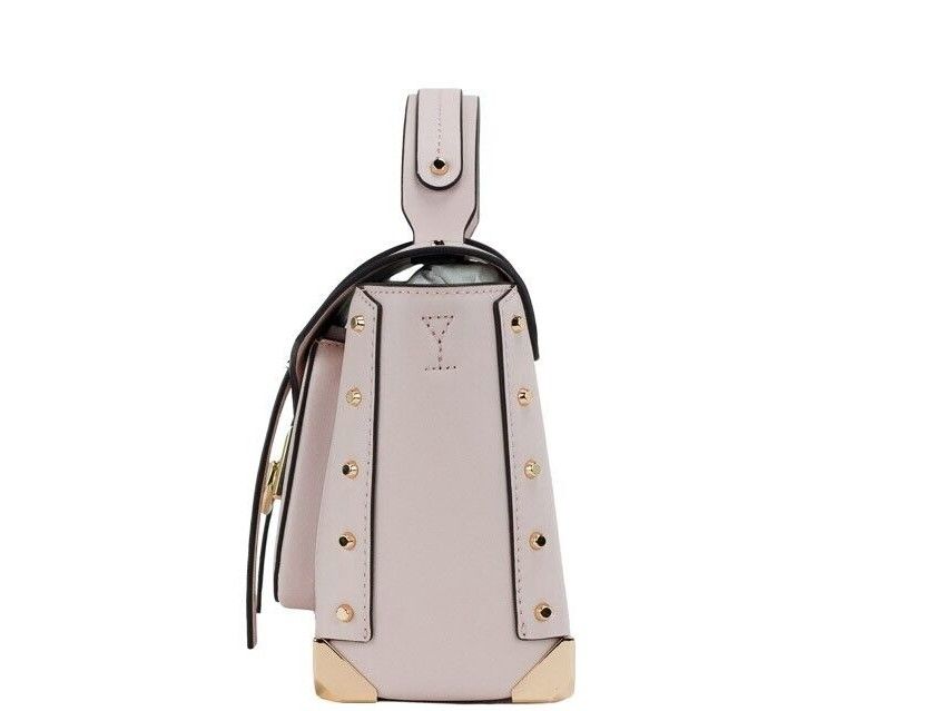 Fashionsarah.com Fashionsarah.com Michael Kors Manhattan Medium Powder Blush Leather Top Handle Satchel Handbag