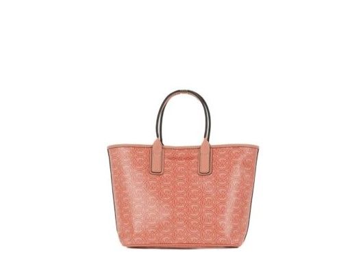 Fashionsarah.com Fashionsarah.com Michael Kors Jodie Small Sherbert Jacquard Logo Recycled Polyester Tote Handbag