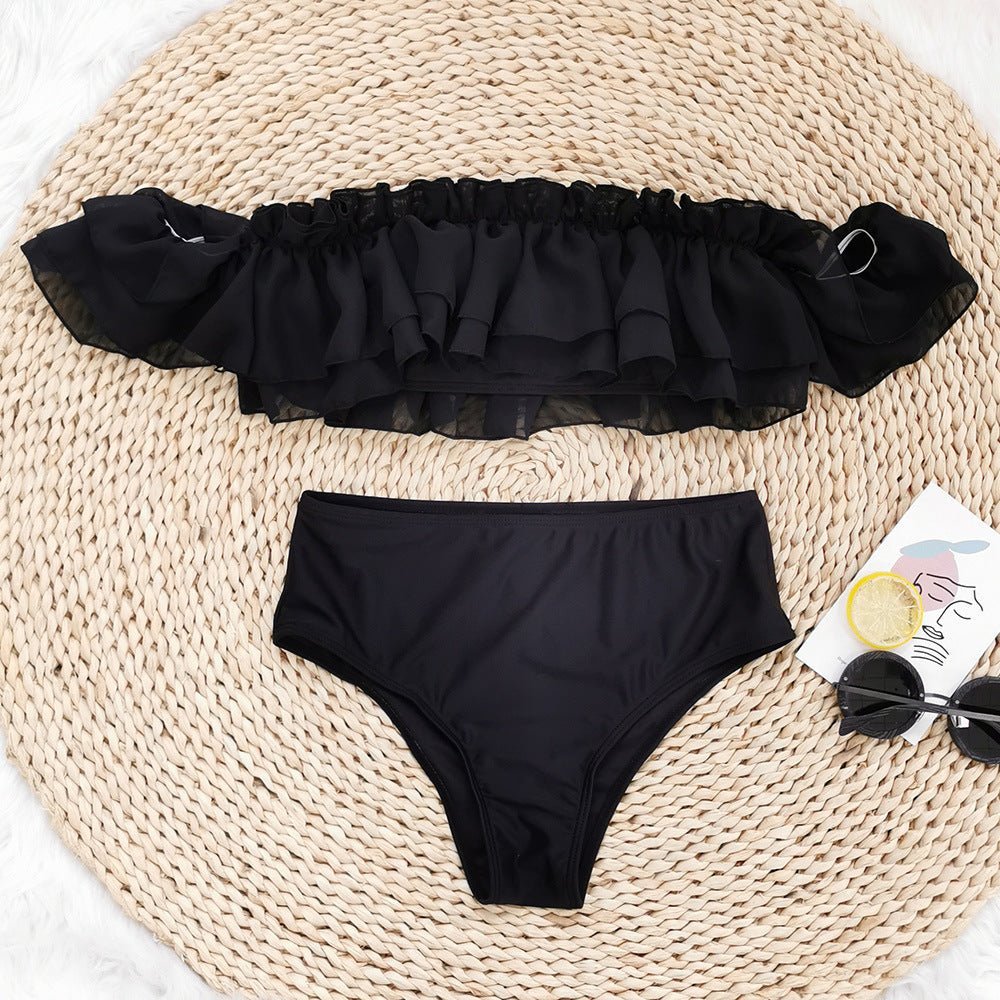 Double Ruffle Bikini | Fashionsarah.com