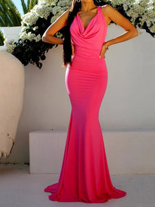 Stretch Prom Gown Dress - Fashionsarah.com
