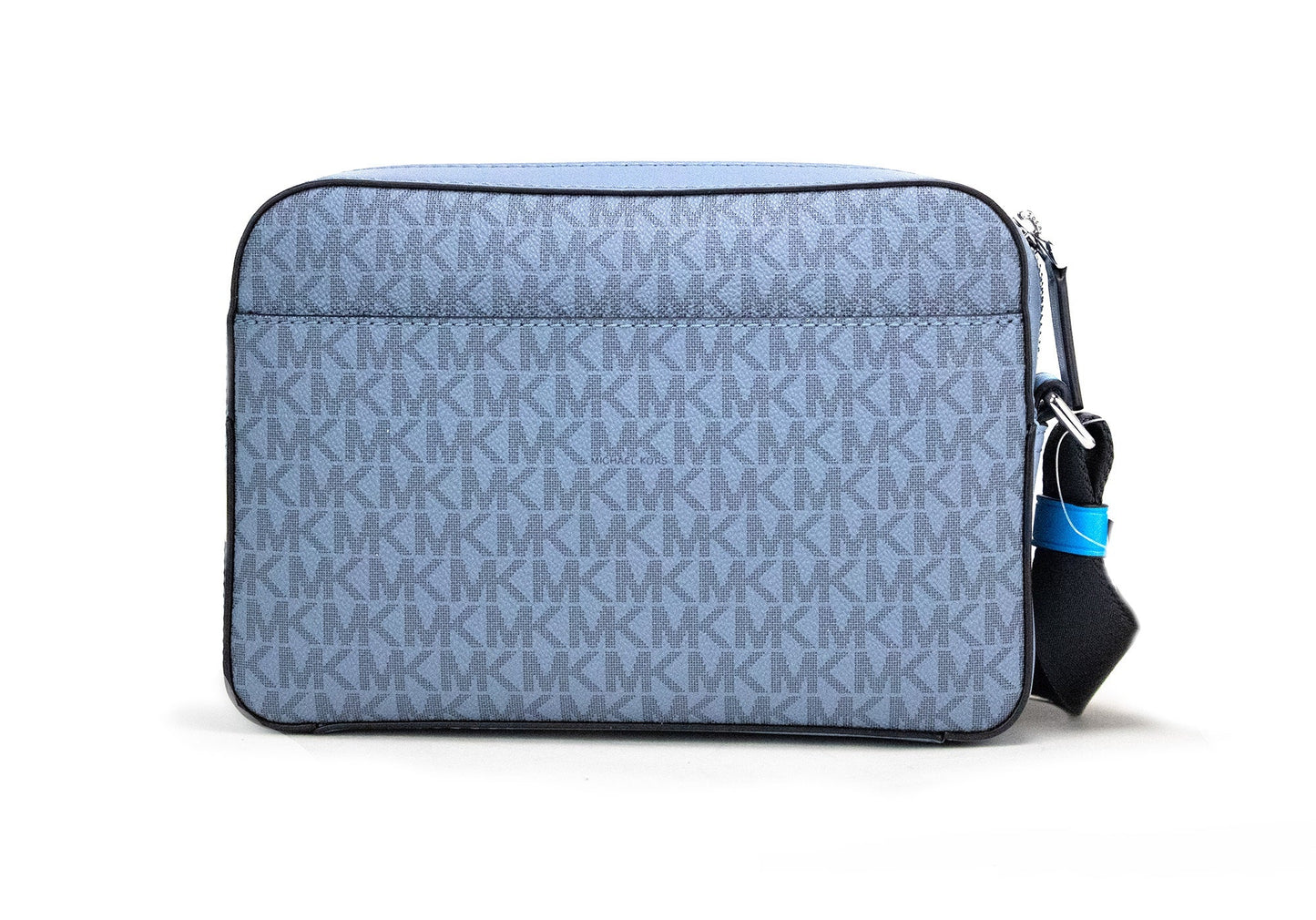 Fashionsarah.com Fashionsarah.com Michael Kors Cooper Small Denim Multi Signature PVC Utility Crossbody Bag