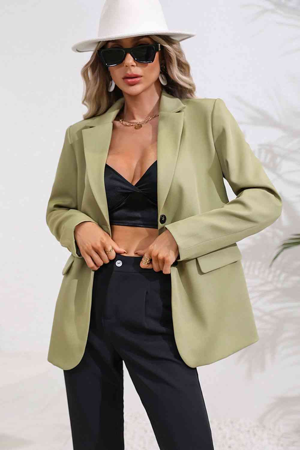 Fashionsarah.com Fashionsarah.com Lapel Collar Women Blazer
