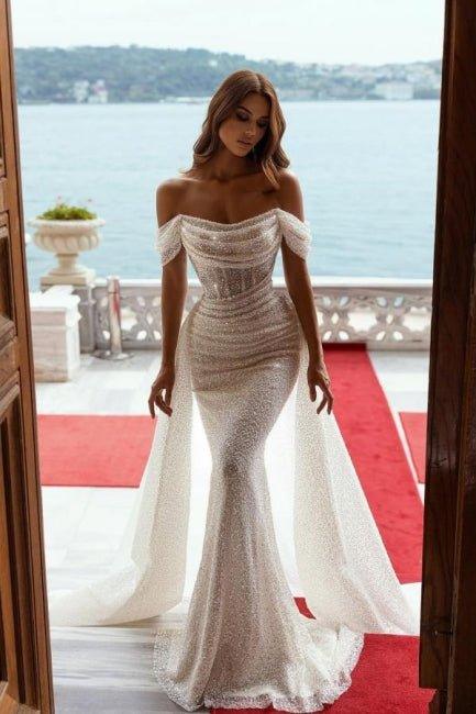 Fashionsarah.com Wedding dress with glitter