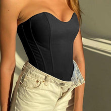 Load image into Gallery viewer, Strapless Corset Tops - Fashionsarah.com