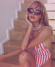 Load image into Gallery viewer, Stripe Bodysuit Monokini - Fashionsarah.com