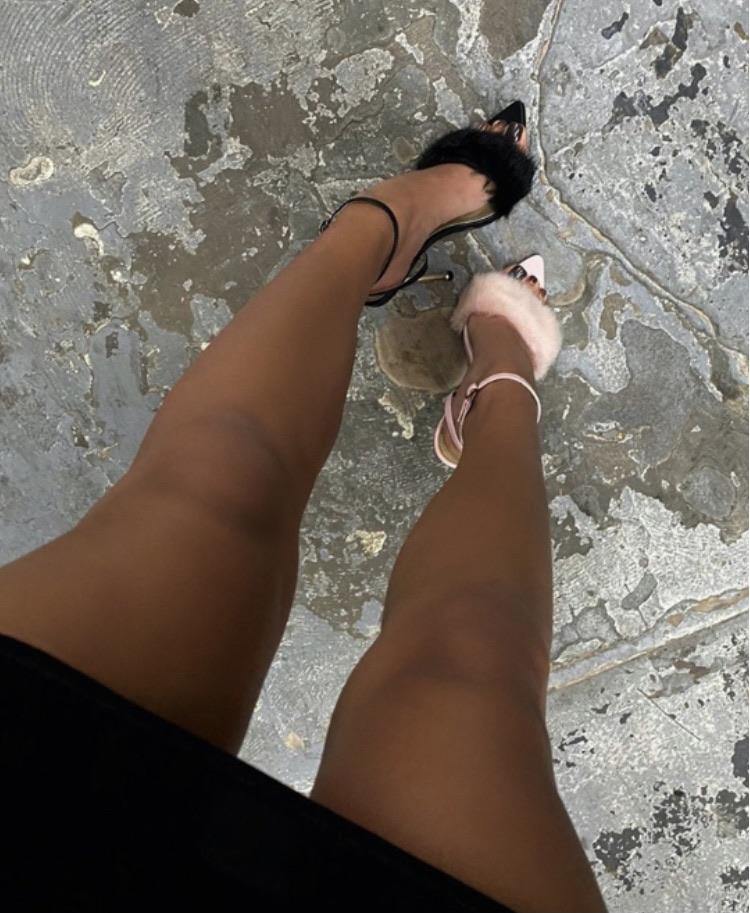 Furry Peep Toe Heels | Fashionsarah.com