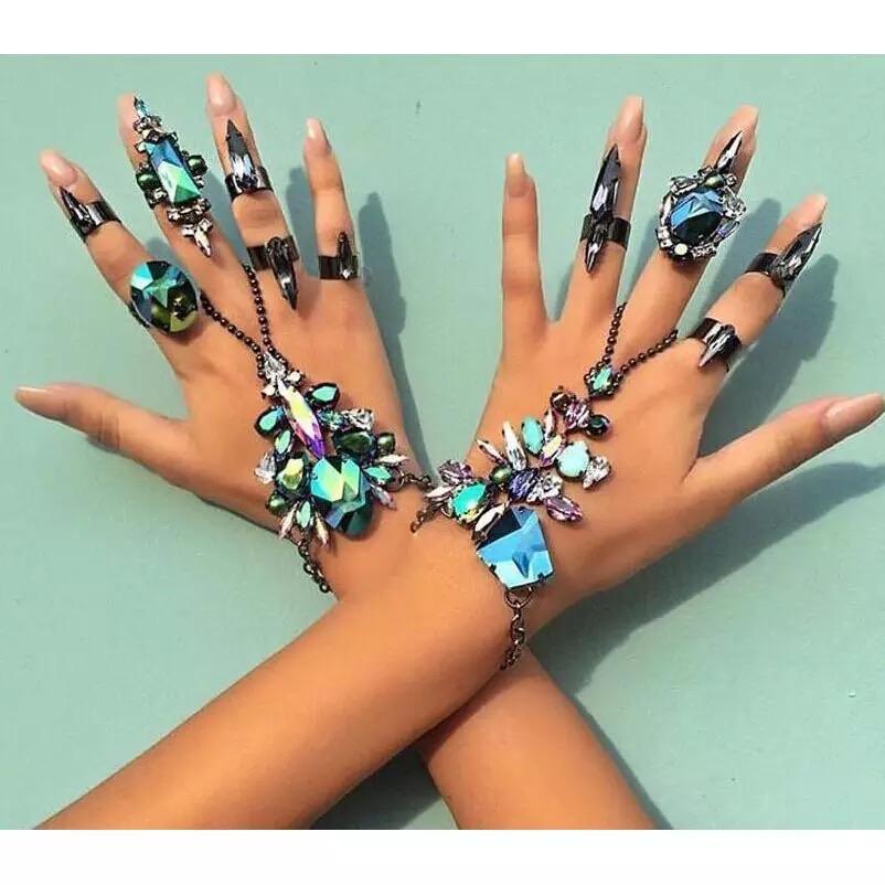 Fashionsarah.com Finger Charm Bracelets