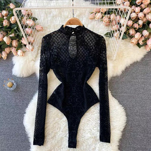 Elegant Mesh bodysuit - Fashionsarah.com