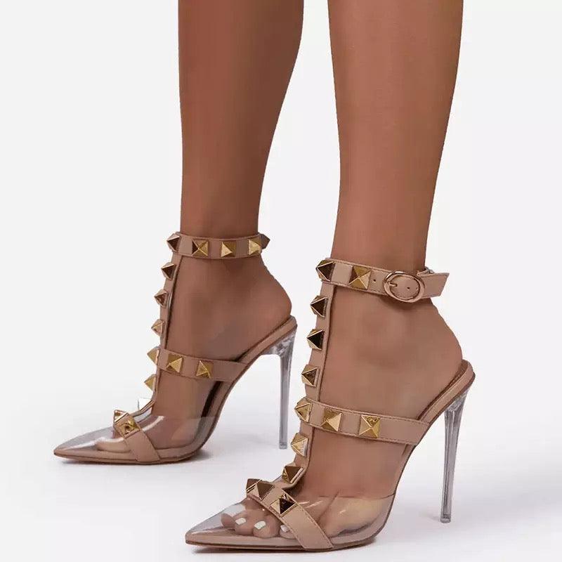 Fashionsarah.com Rivet Design High-heeled