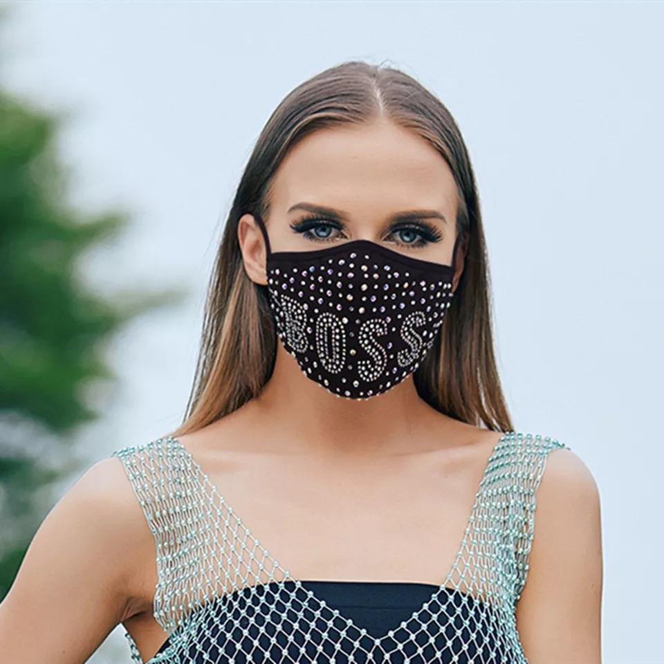 Fashionsarah.com New Bling Rhinestones Mask
