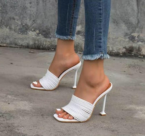 Square Toe Stilettos - Fashionsarah.com