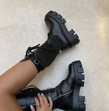Load image into Gallery viewer, Ankle Biker Booties - Fashionsarah.com