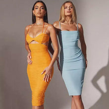 Load image into Gallery viewer, Strap Corset Long Dress - Fashionsarah.com