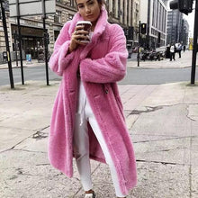 Load image into Gallery viewer, Pink Oversized Coats - Fashionsarah.com