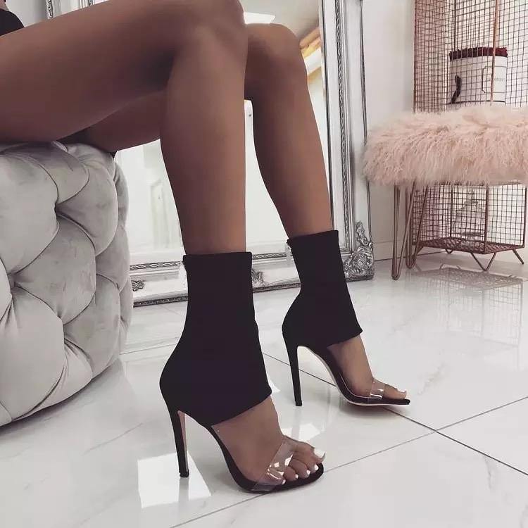 Fashionsarah.com Cover Denim Heels