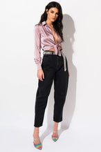 Load image into Gallery viewer, Cut Out Front Tie Bodysuits - Fashionsarah.com
