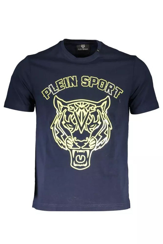 Fashionsarah.com Fashionsarah.com Plein Sport Blue Cotton T-Shirt
