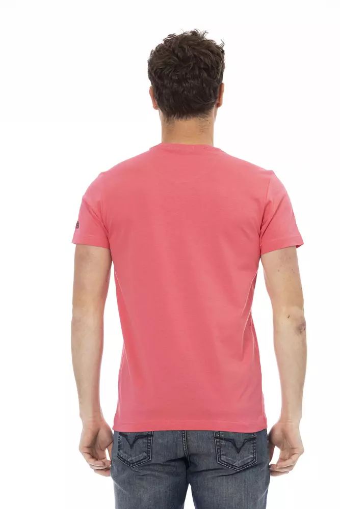 Fashionsarah.com Fashionsarah.com Trussardi Action Pink Cotton T-Shirt