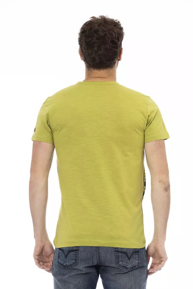 Fashionsarah.com Fashionsarah.com Trussardi Action Green Cotton T-Shirt