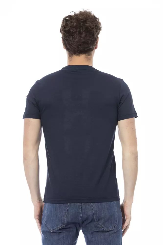 Fashionsarah.com Fashionsarah.com Baldinini Trend Blue Cotton T-Shirt