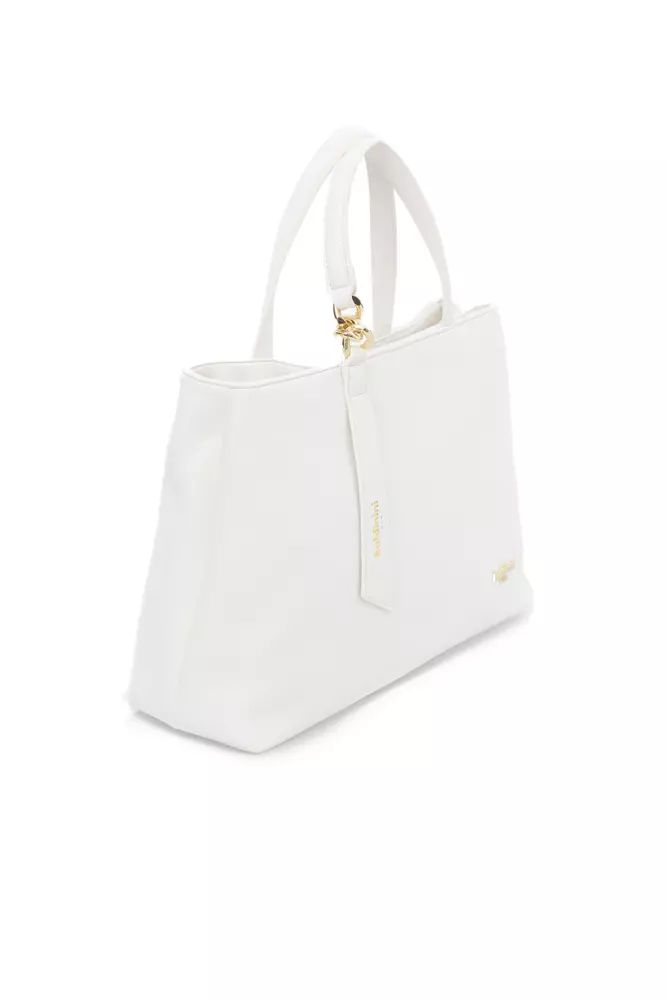 Fashionsarah.com Fashionsarah.com Baldinini Trend White Polyethylene Handbag