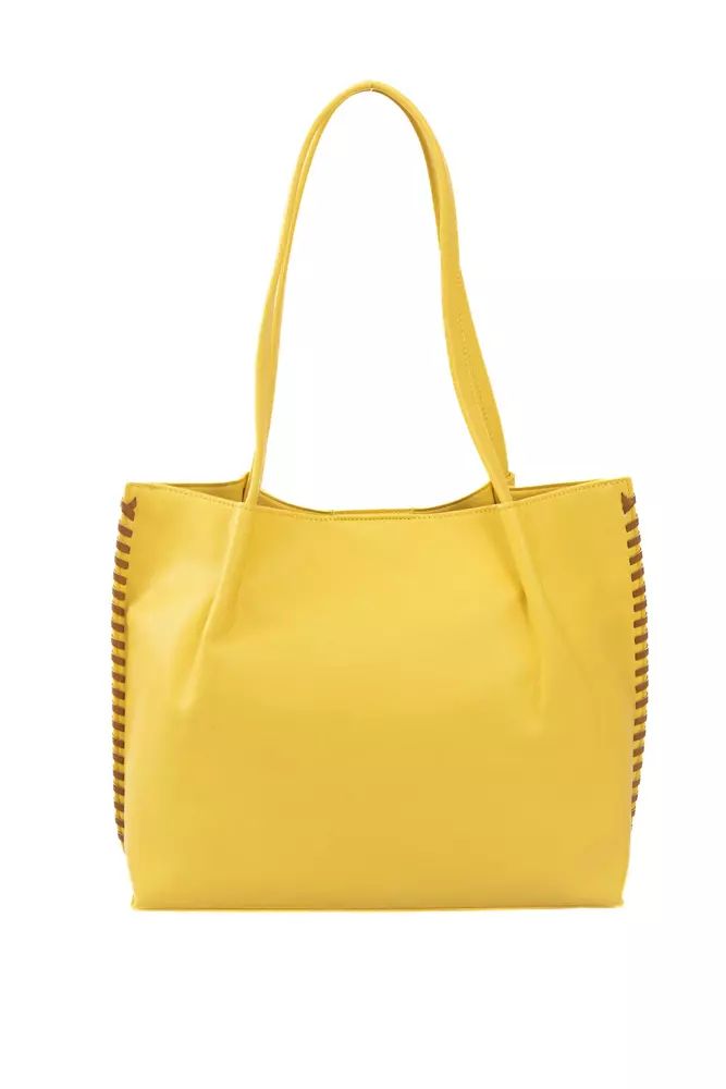Fashionsarah.com Fashionsarah.com Baldinini Trend Yellow Polyuretane Handbag