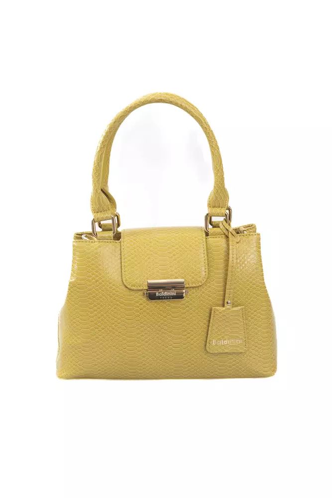 Fashionsarah.com Fashionsarah.com Baldinini Trend Yellow Polyuretane Crossbody Bag