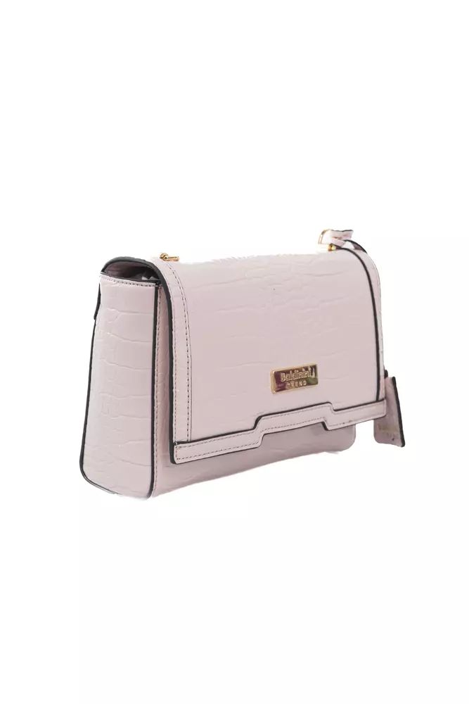 Fashionsarah.com Fashionsarah.com Baldinini Trend Pink Polyuretane Crossbody Bag