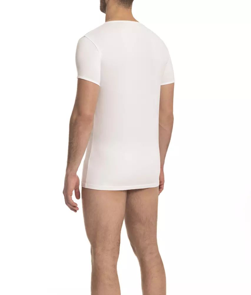 Fashionsarah.com Fashionsarah.com Cavalli Class White Cotton T-Shirt