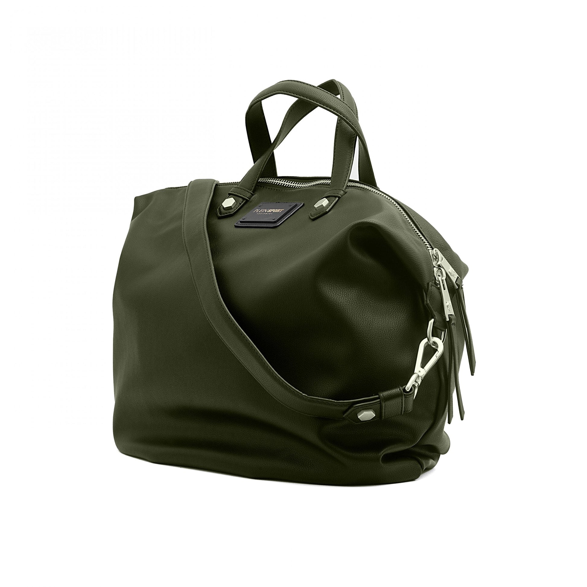 Fashionsarah.com Fashionsarah.com Plein Sport Green Polyester Crossbody Bag