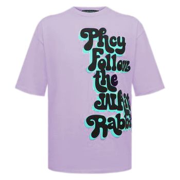Fashionsarah.com Fashionsarah.com Pharmacy Industry Purple Cotton T-Shirt
