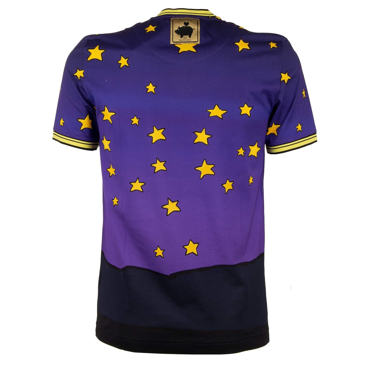 Fashionsarah.com Fashionsarah.com Dolce & Gabbana Purple Cotton T-Shirt