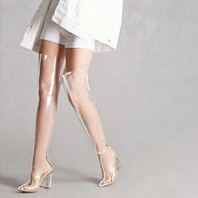 Load image into Gallery viewer, Transparent Thigh High Boots - Fashionsarah.com