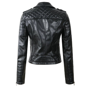 Ladies Biker Jacket - Fashionsarah.com