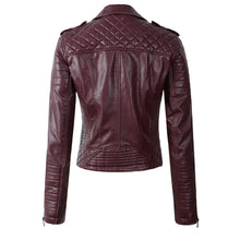 Load image into Gallery viewer, Ladies Biker Jacket - Fashionsarah.com