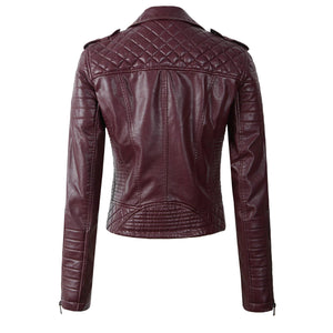 Ladies Biker Jacket - Fashionsarah.com