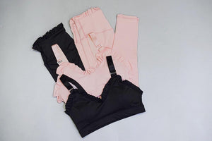 Ruched Matching Fitness Outfit! - Fashionsarah.com