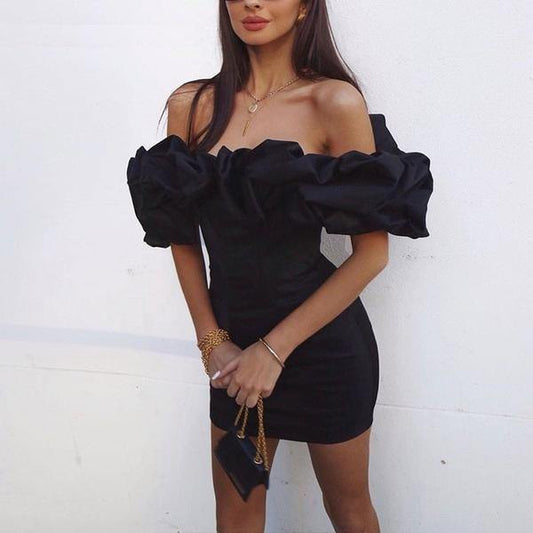 Ruffle Strapless Dress | Fashionsarah.com