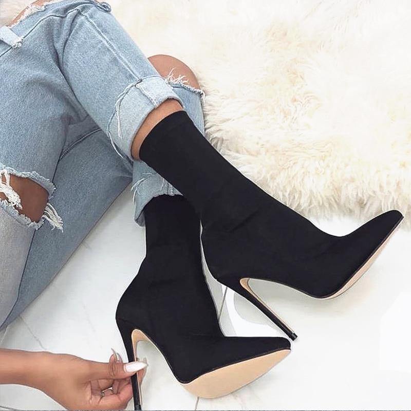 Sock Ankle Boots | Fashionsarah.com