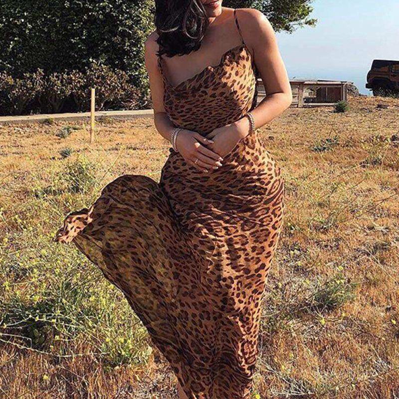 Leopard Maxi Sundress | Fashionsarah.com