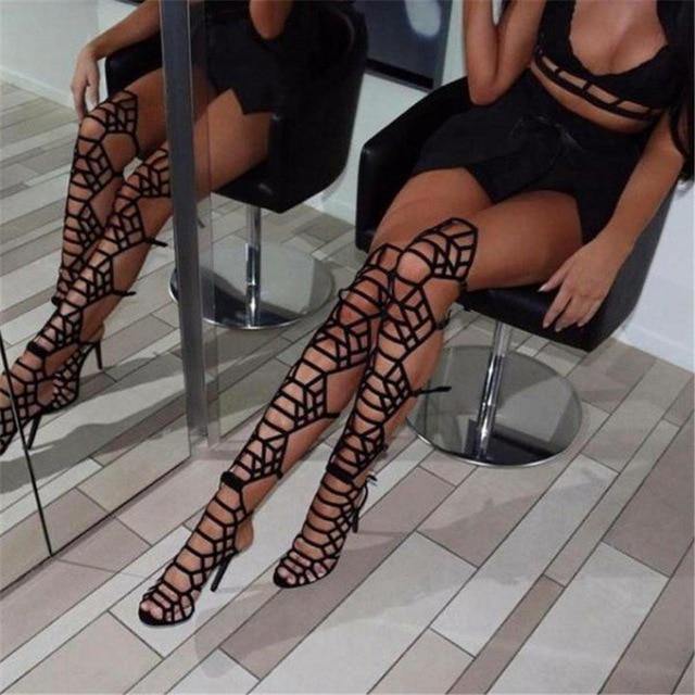 Fashionsarah.com Sexy Cut-outs Stiletto Heels