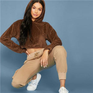 Teddy Hoodie Sweatshirts - Fashionsarah.com