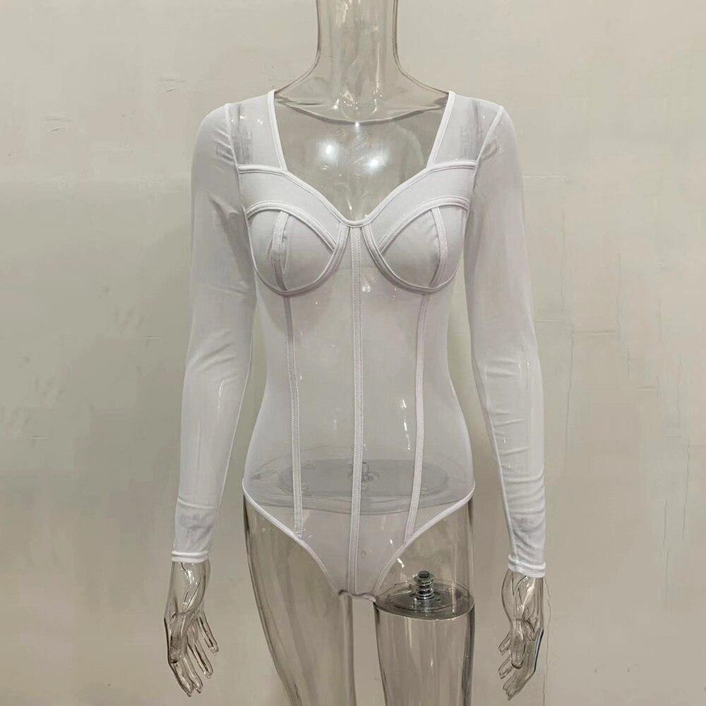 Fashionsarah.com Spring mesh bodysuit