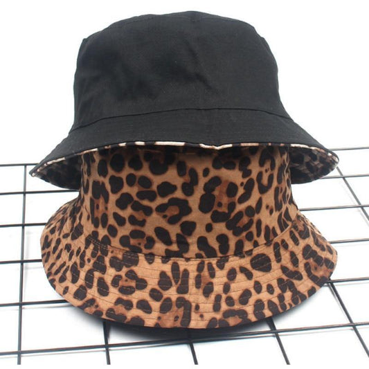 Fashionsarah.com Leopard Reversible Bucket Hat