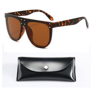 Unique Mirror Square Sunglasses - Fashionsarah.com