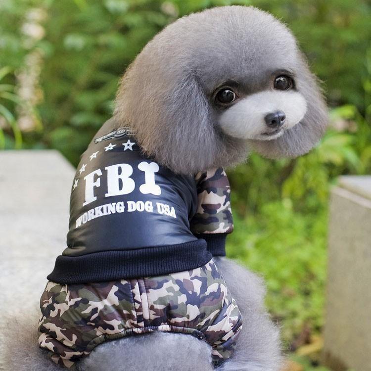 Fashionsarah.com FBI Pet Outfit
