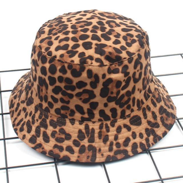 Leopard Reversible Bucket Hat | Fashionsarah.com